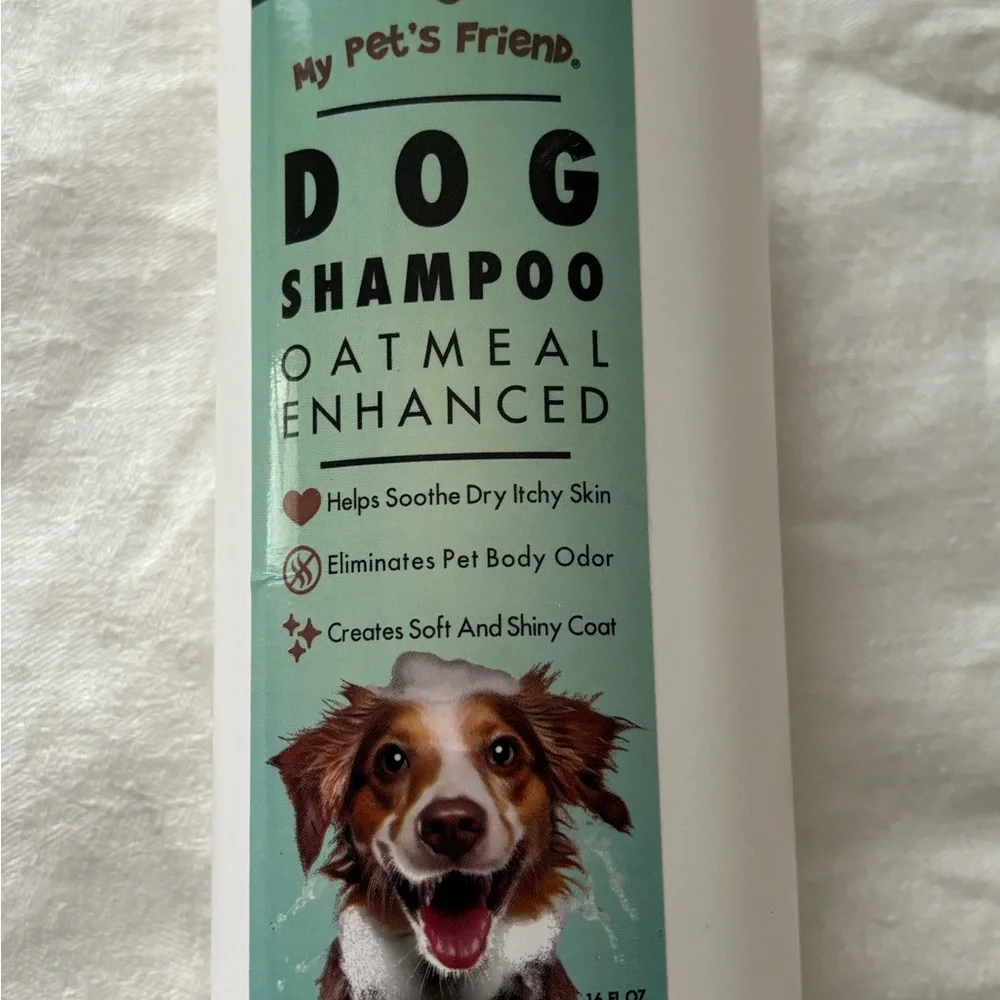 Oatmeal Enhanced Dog Shampoo - Mint Green